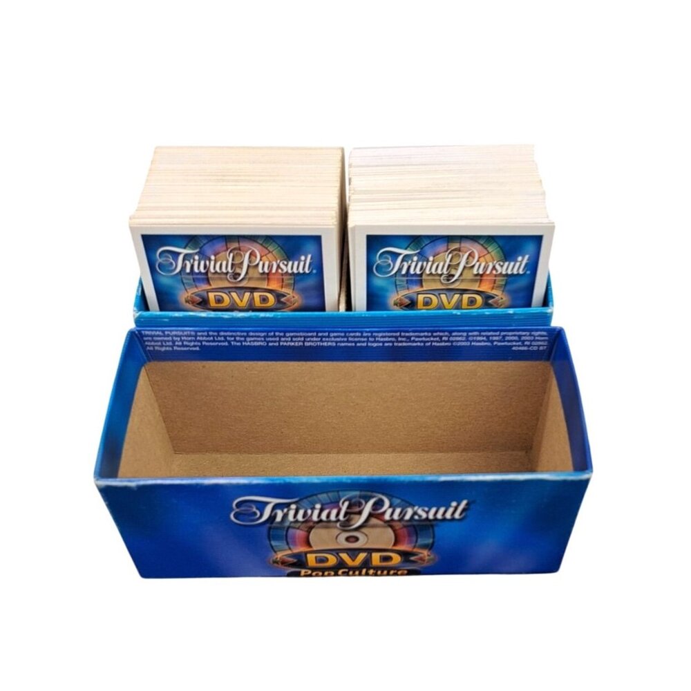 Trivial Pursuit DVD Pop Culture Replacement Game Board & Cards Fun Craft Project - Picture 4 of 7